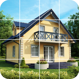 Пазл: красивые дома